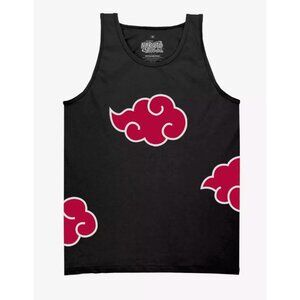 Hot Topic Naruto Shippuden Akatsuki Cloud Tank Top